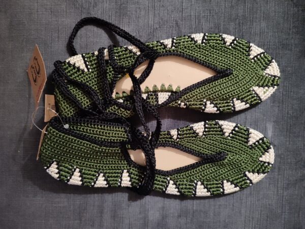 Bailarinas crochet talla 40
