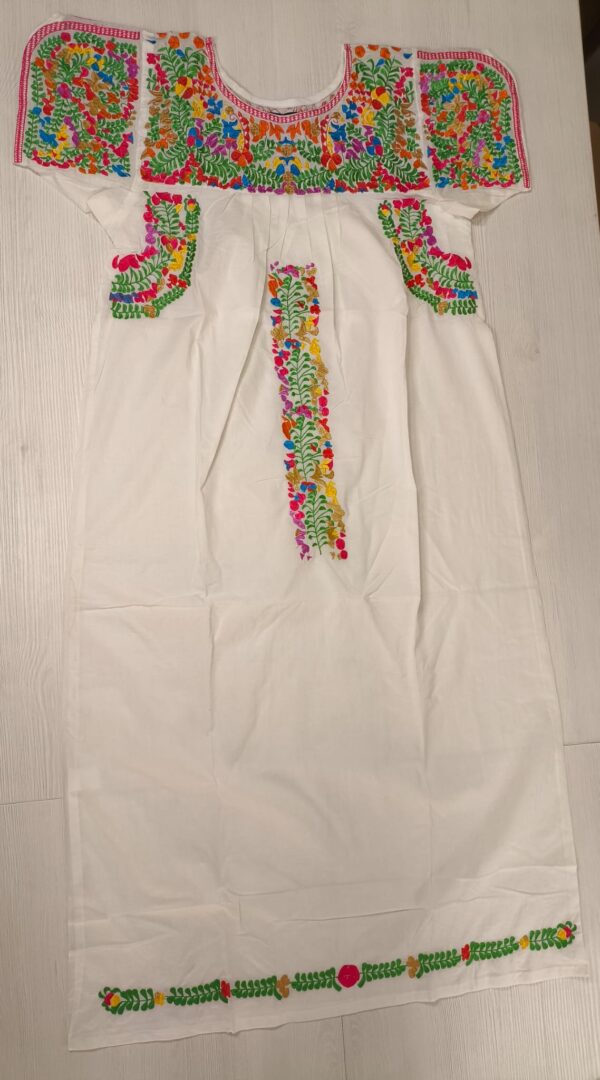 Vestido mexicano largo