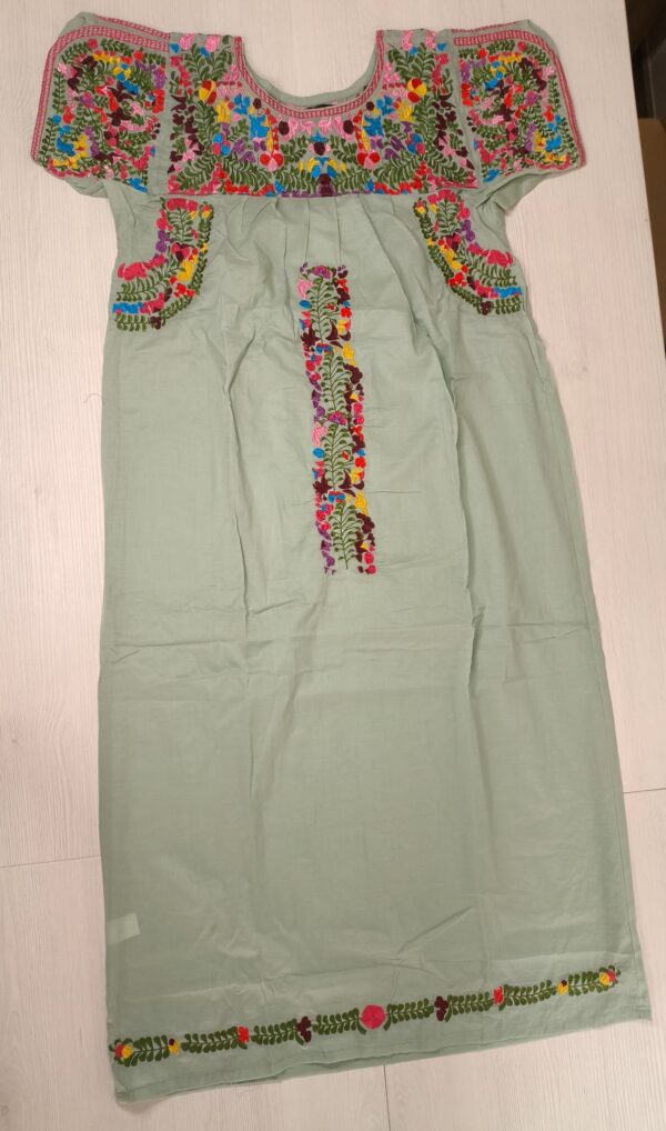 Vestido mexicano largo