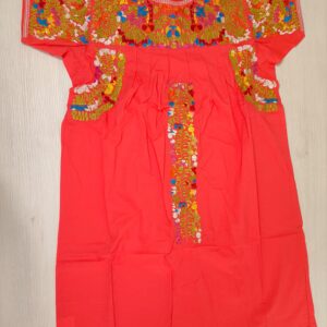 Vestido mexicano corto