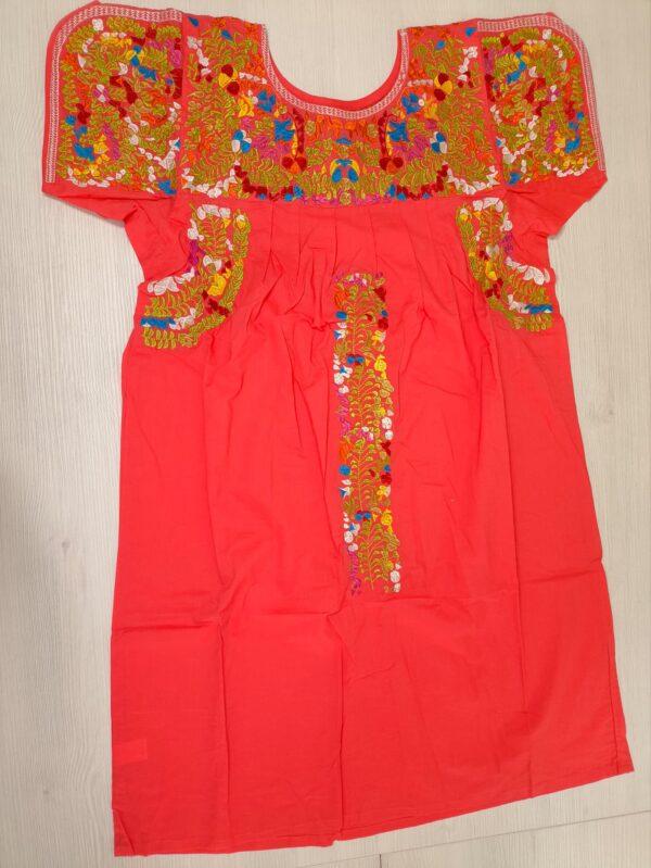 Vestido mexicano corto
