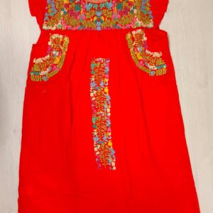 Vestido mexicano corto