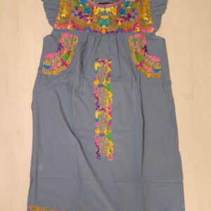 Vestido mexicano corto