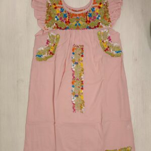Vestido mexicano corto