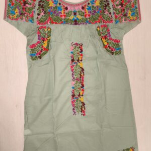 Vestido mexicano corto