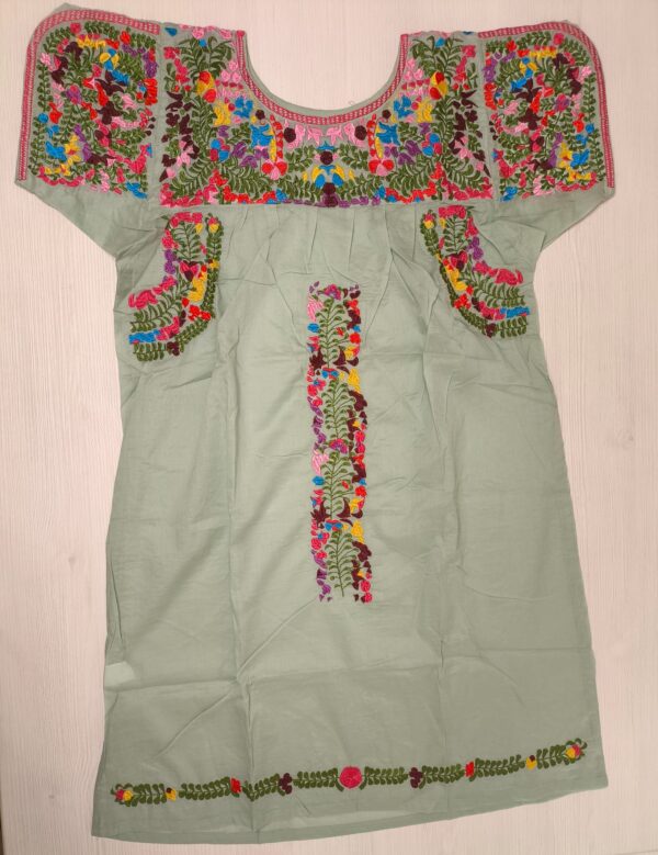 Vestido mexicano corto