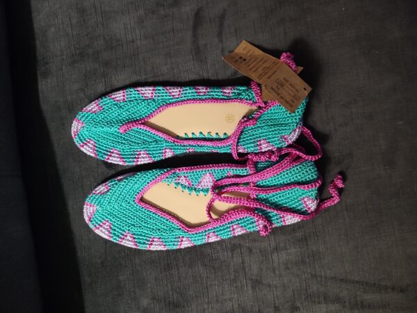 Bailarinas crochet talla 41
