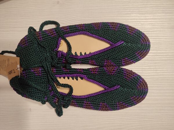 Bailarinas crochet talla 38