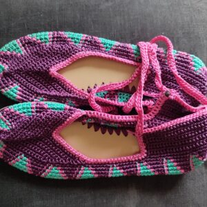 Bailarinas crochet talla 37