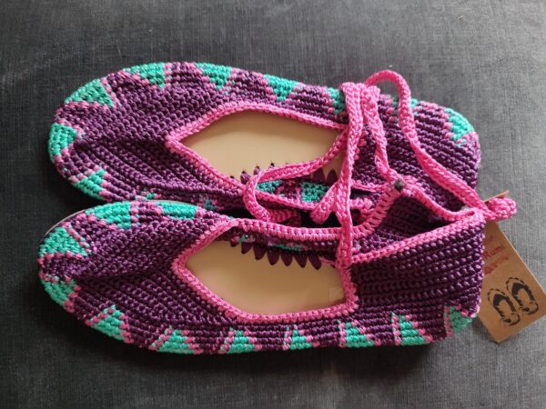 Bailarinas crochet talla 37