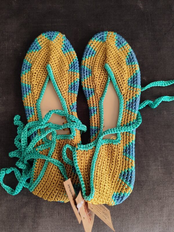 Bailarinas crochet talla 37