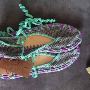 Bailarinas crochet talla 39