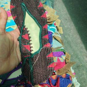 Bailarinas crochet talla 41