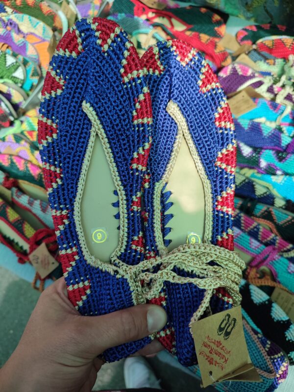 Bailarinas crochet talla 39