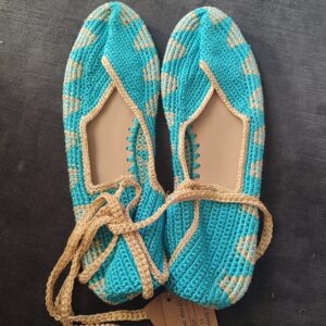 Bailarinas crochet talla 41