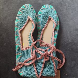Bailarinas crochet talla 41