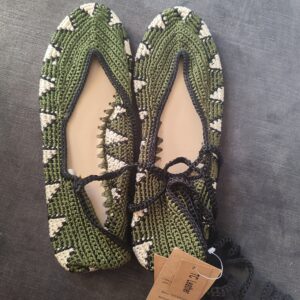 Bailarinas crochet talla 41