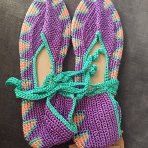 Bailarinas crochet talla 41