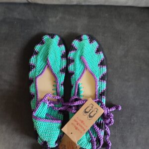 Bailarinas crochet talla 39